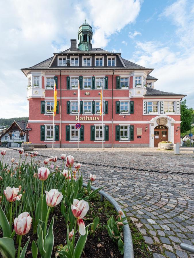 Ferienwohnung Sonnenglück mit großzügigem Südbalkon und Hochschwarzwaldkarte Lenzkirch Exterior foto